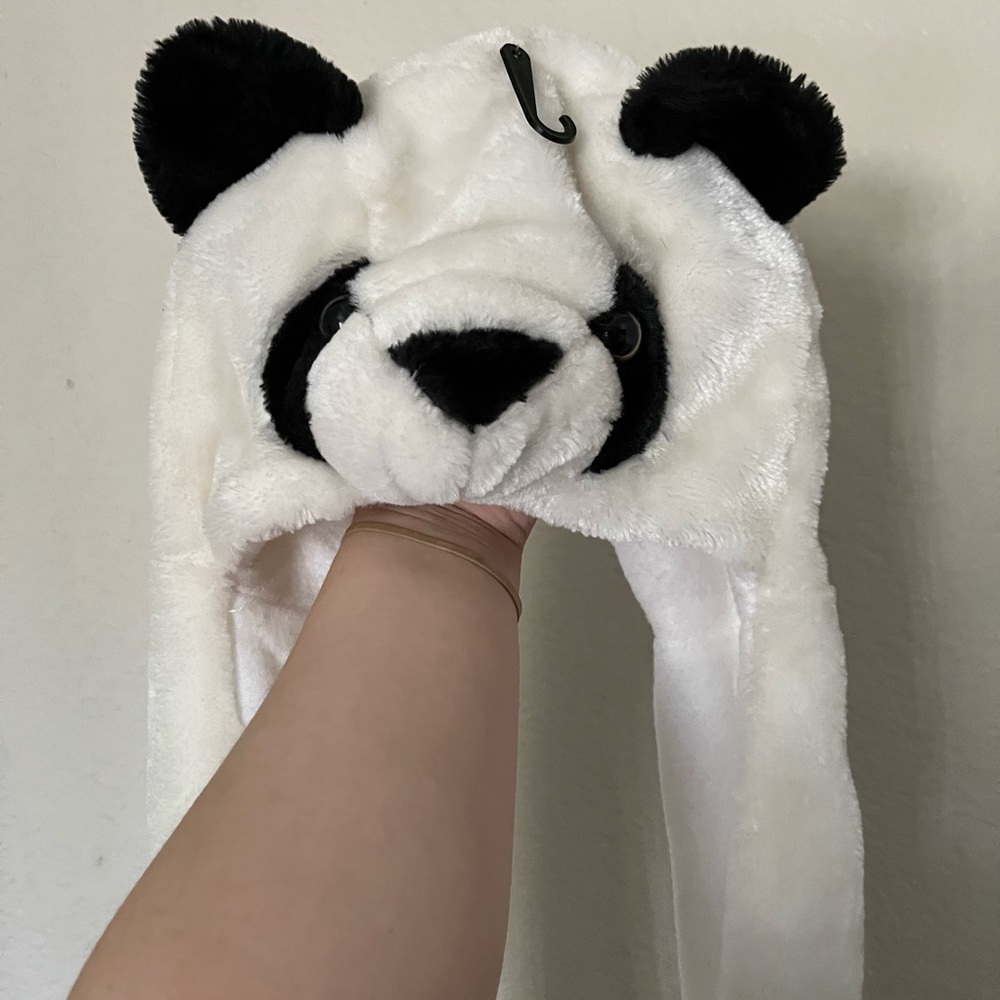 Panda & penguin beanie